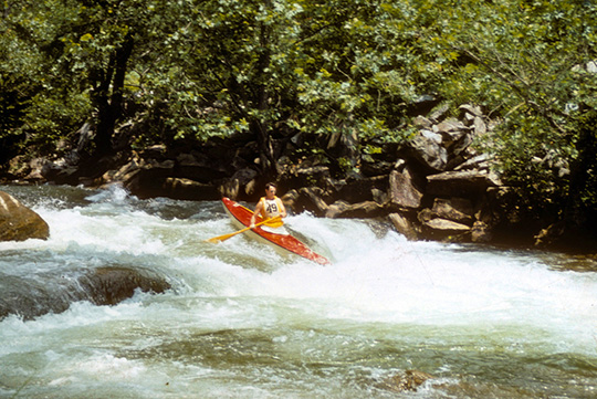 Hugh Caldwell at Nantahala Falls Hugh Caldwell at Nantahala Falls